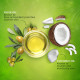 Rexona Coconut and Olive Oil Soap, 100g (Pack of 4) - Nourishing Skincare
