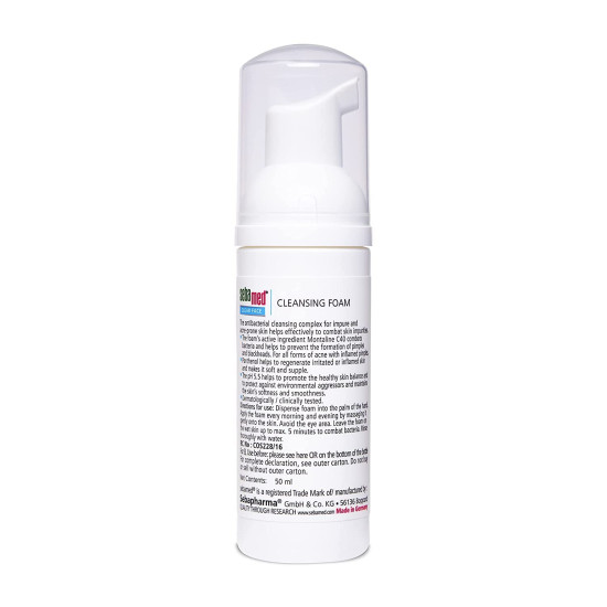 Sebamed Clear Face Cleansing Foam - Gentle Acne Solution
