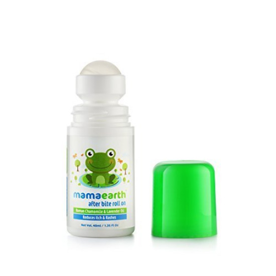 Mamaearth After Bite Roll On for Rashes & Mosquito Bites - Quick Relief & Safe for Babies