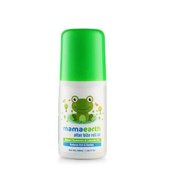 Mamaearth After Bite Roll On for Rashes & Mosquito Bites - Quick Relief & Safe for Babies