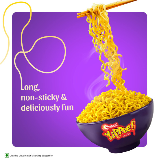 Sunfeast YiPPee! Mood Masala Instant Noodles - Customizable Taste Experience