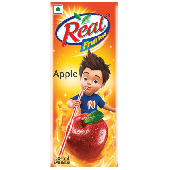 Real Fruit Power Apple Juice - Fresh & Natural