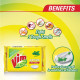 Vim Dishwash Anti Smell Bar, Pudina - Removes Tough Food Smells