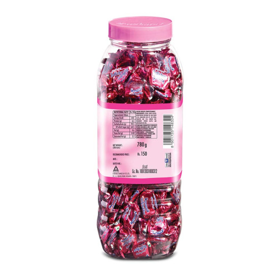 Candyman Toffichoo Strawberry Soft Toffees - Delightful Chewy Treats