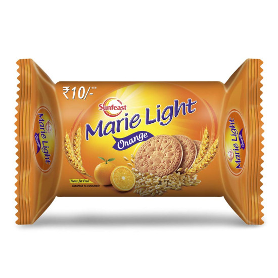 Sunfeast Marie Light Orange - Delightful Snack Biscuits