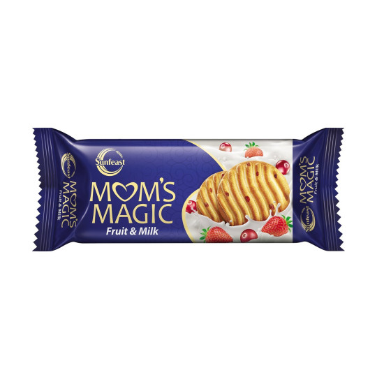 Sunfeast Mom's Magic Fruit and Milk Biscuits - Delicious Snack