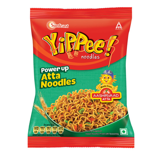 Sunfeast YiPPee! Power Up Atta Noodles - Instant Healthy Snack
