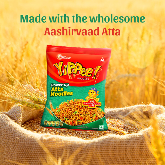 Sunfeast YiPPee! Power Up Atta Noodles - Instant Healthy Snack