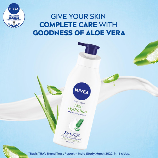 NIVEA Aloe Hydration Body Lotion 400 ml - 48 H Moisturization