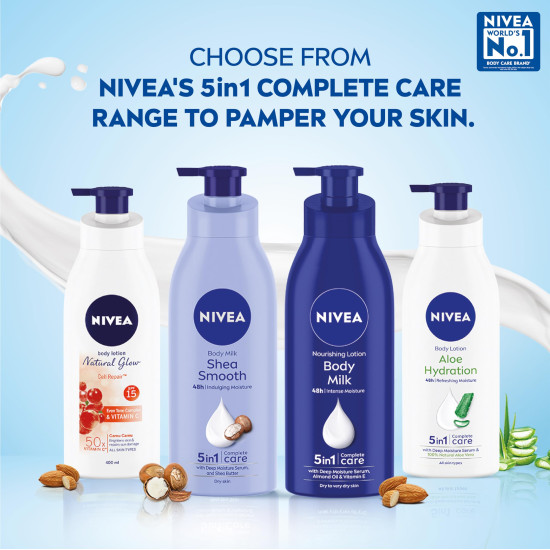 NIVEA Aloe Hydration Body Lotion 400 ml - 48 H Moisturization