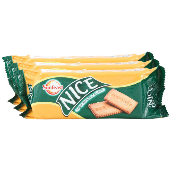 Sunfeast Biscuits Nice - 150g Pack of 3 Promo Pack