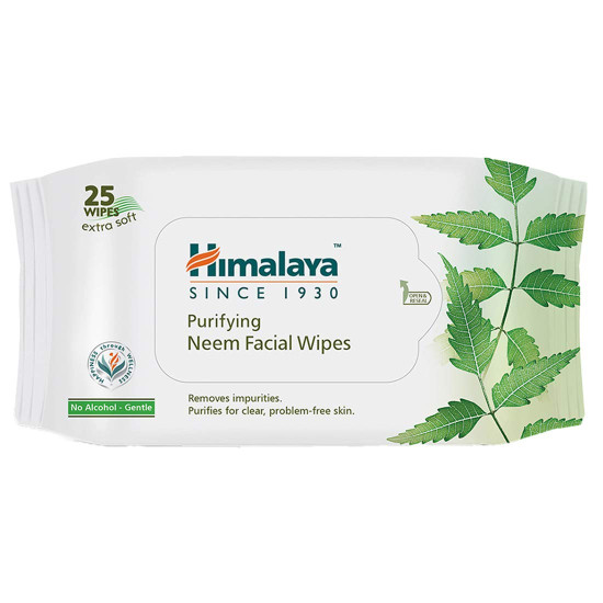 Himalaya Purifying Neem Facial Wipes - Gentle Cleansing Solution