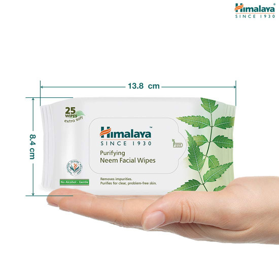 Himalaya Purifying Neem Facial Wipes - Gentle Cleansing Solution