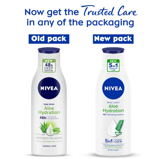 NIVEA Aloe Hydration Body Lotion 200 ml - 48 H Moisturization