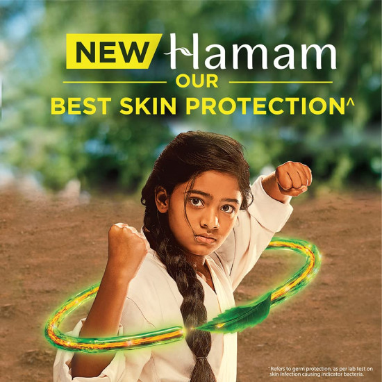Hamam Neem Tulsi and Aloe Vera Soap Bar - Natural Skin Protection