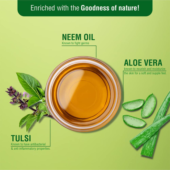 Hamam Neem Tulsi and Aloe Vera Soap Bar - Natural Skin Protection