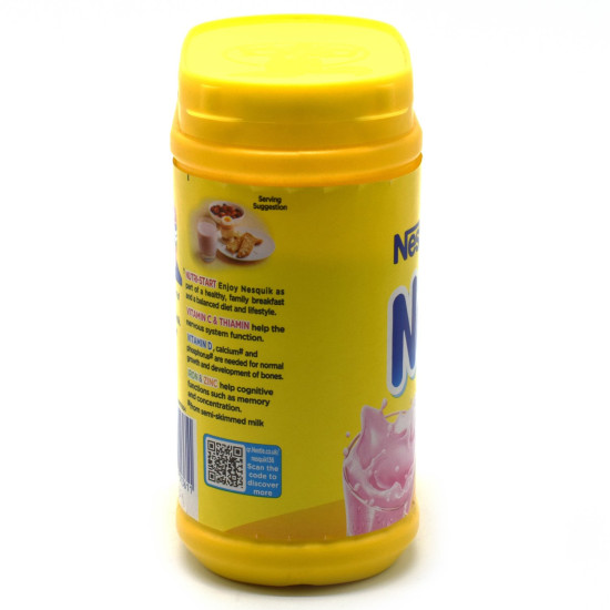 Nestle Nesquik Complementing Milk, Strawberry Flavour - Delicious 500g Pack