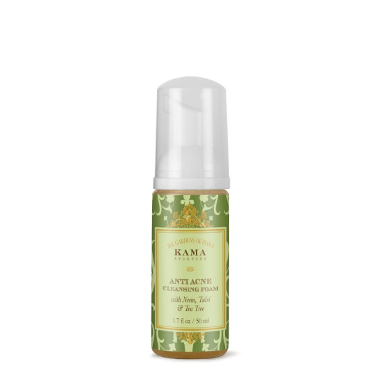 Kama Ayurveda Anti Acne Cleansing Foam - Natural Acne Solution