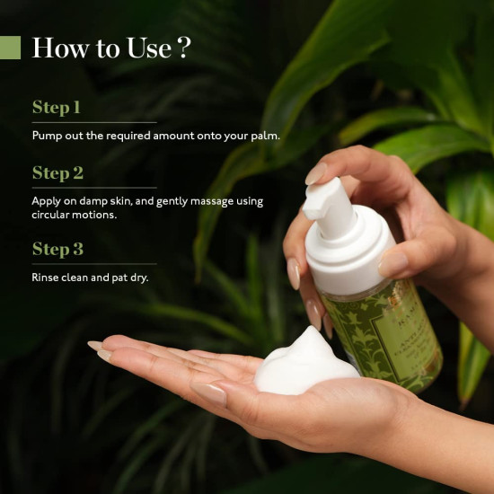 Kama Ayurveda Anti Acne Cleansing Foam - Natural Acne Solution