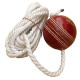 TIMA Leather Cricket Shot Practice Hanging Ball - Perfect for Batting Practice