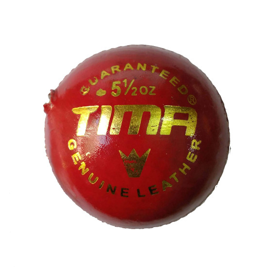 TIMA Leather Cricket Shot Practice Hanging Ball - Perfect for Batting Practice