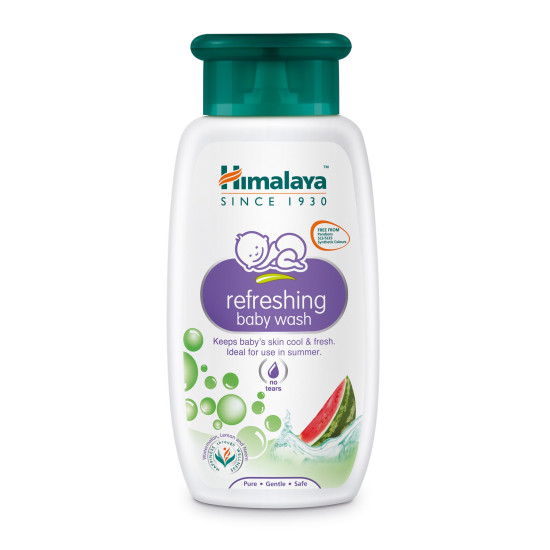 Himalaya Baby Care Refreshing Baby Wash, 100ml - Cool & Refreshing