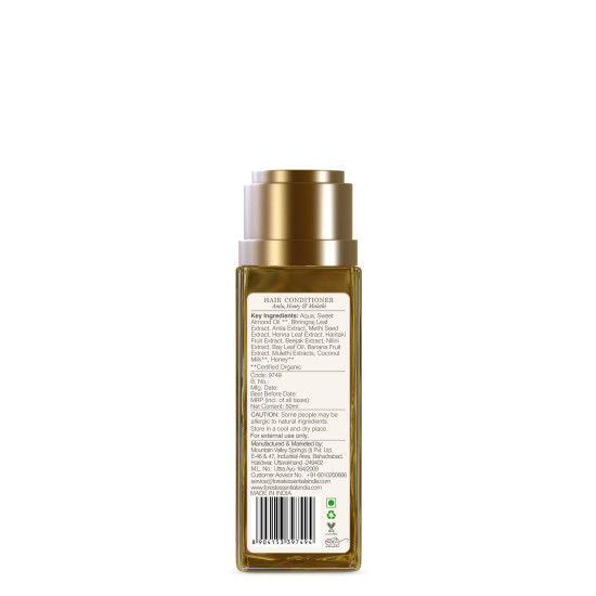 Forest Essentials Hair Cleanser Amla, Honey & Mulethi - Revives Shine & Lustre