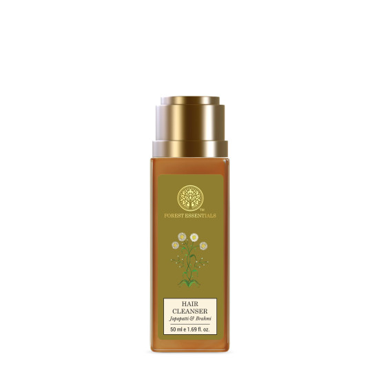 Forest Essentials Travel Size Hair Cleanser Japapatti & Brahmi - Deep Nourishing Natural Shampoo