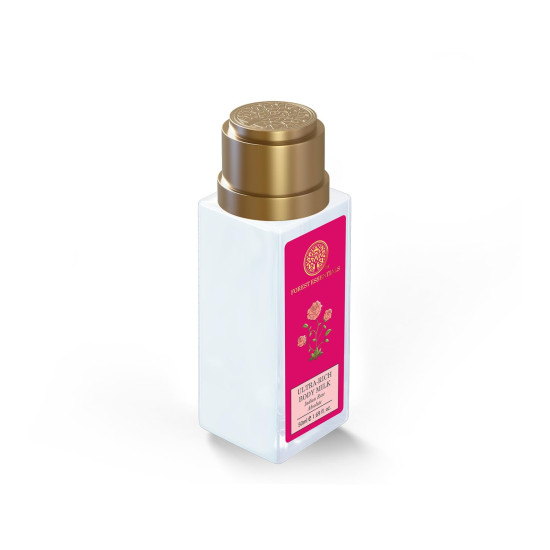 Forest Essentials Travel Size Ultra-Rich Body Milk - Instant Hydration with Indian Rose Absolute
