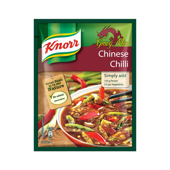 Knorr Chinese Chilli Gravy Mix - Authentic Restaurant Taste