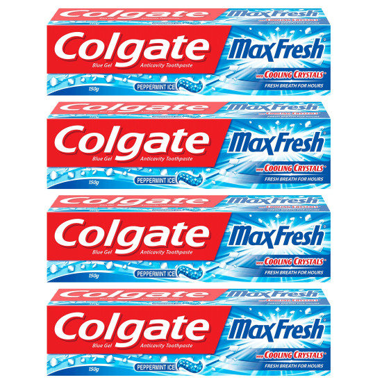 Colgate Max Fresh Toothpaste - Peppermint Ice, Buy 3 Get 1 Free Colgate Max Fresh Toothpaste - Peppermint Ice, Buy 3 Get 1 Free