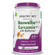 HealthyHey Nutrition Boswellia Serrata & Curcumin with Bioperine - 60 Vegetable Capsules