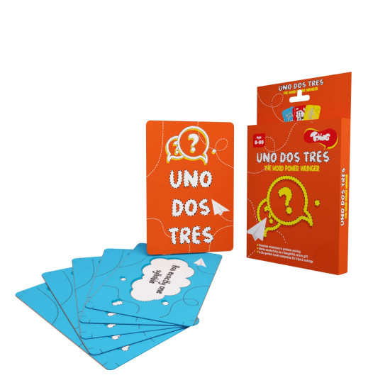 Toiing Uno Dos Tres - Quizzing Card Game for Kids & Families