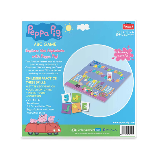 Funskool Peppa Pig ABC Game - Educational Fun for Kids Funskool Peppa Pig ABC Game - Educational Fun for Kids