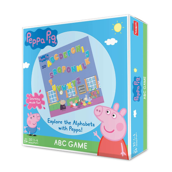 Funskool Peppa Pig ABC Game - Educational Fun for Kids Funskool Peppa Pig ABC Game - Educational Fun for Kids
