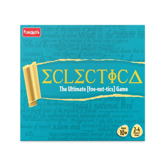 Funskool Games - Eclectica: The Ultimate foe-net-Ticks Game for Kids & Family