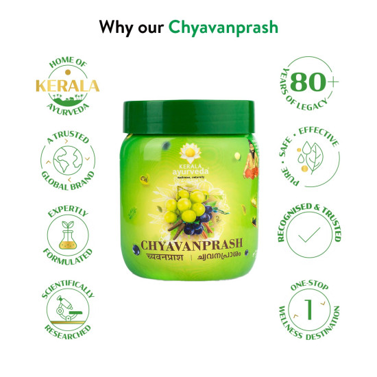 Kerala Ayurveda Original Chyavanprash - Immunity Booster with Wild Amla