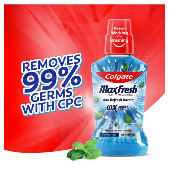 Colgate Plax Mouthwash - Alcohol-Free Peppermint Freshness Colgate Plax Mouthwash - Alcohol-Free Peppermint Freshness