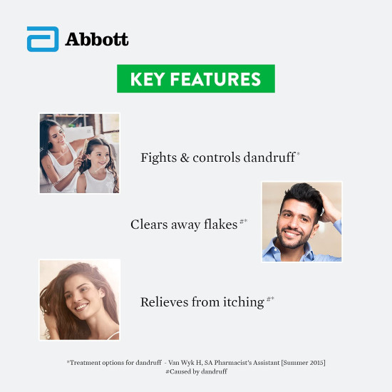 Abbott Selsun Suspension Anti Dandruff Shampoo - Dual-Action Relief