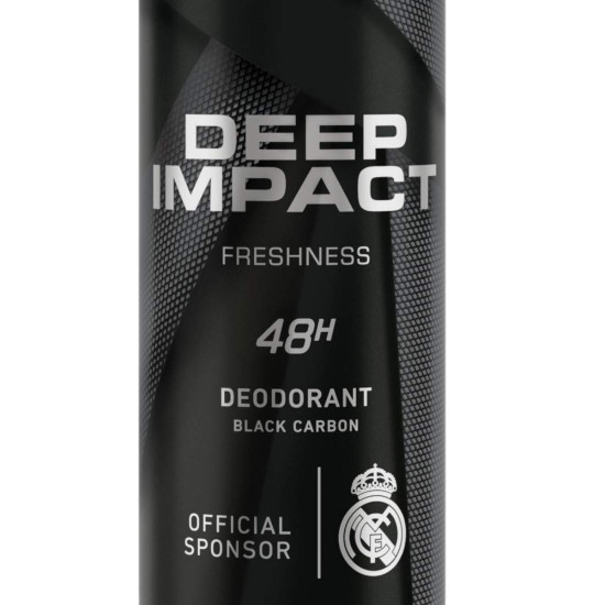 NIVEA MEN Deep Impact Freshness Deodorant Spray - Long-lasting Freshness