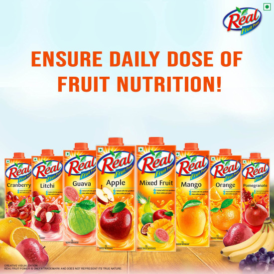 DABUR Real Alphonso Mango Fruit Juice - Rich in Vitamin C