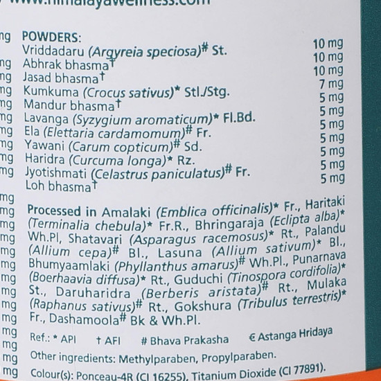 Himalaya Geriforte Tablets - Anti-Stress Adaptogenic Tonic