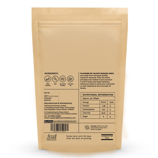 Flavours of Calicut Kerala Banana Chips - Authentic Snack Experience