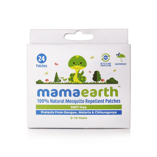 Mamaearth Natural Repellent Mosquito Patches - 12 Hour Protection