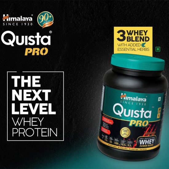 Himalaya Quista Pro Supplement, 1kg (Chocolate) - 3 Whey Protein Blend Himalaya Quista Pro Supplement, 1kg (Chocolate) - 3 Whey Protein Blend