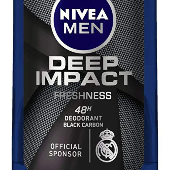 NIVEA MEN Deep Impact Freshness Deodorant Roll-on - Long-lasting Freshness