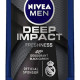 NIVEA MEN Deep Impact Freshness Deodorant Roll-on - Long-lasting Freshness