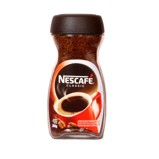 Nescafe Classic Pure Soluble Coffee Jar - Authentic Brazilian Flavor