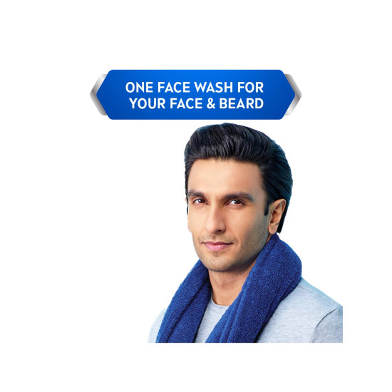 NIVEA MEN Deep Impact Face Wash 100g - Intense Clean with Black Carbon