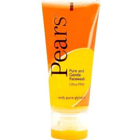 Pears Pure and Gentle Face Wash - Refreshing Cleanser for Sensitive Skin